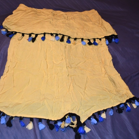 Cotton Tasseled Romper - Picture 2 of 2